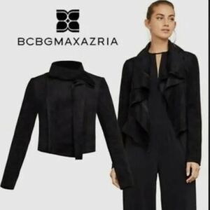 BCBGMAXAZRIA Women's Black Jacket